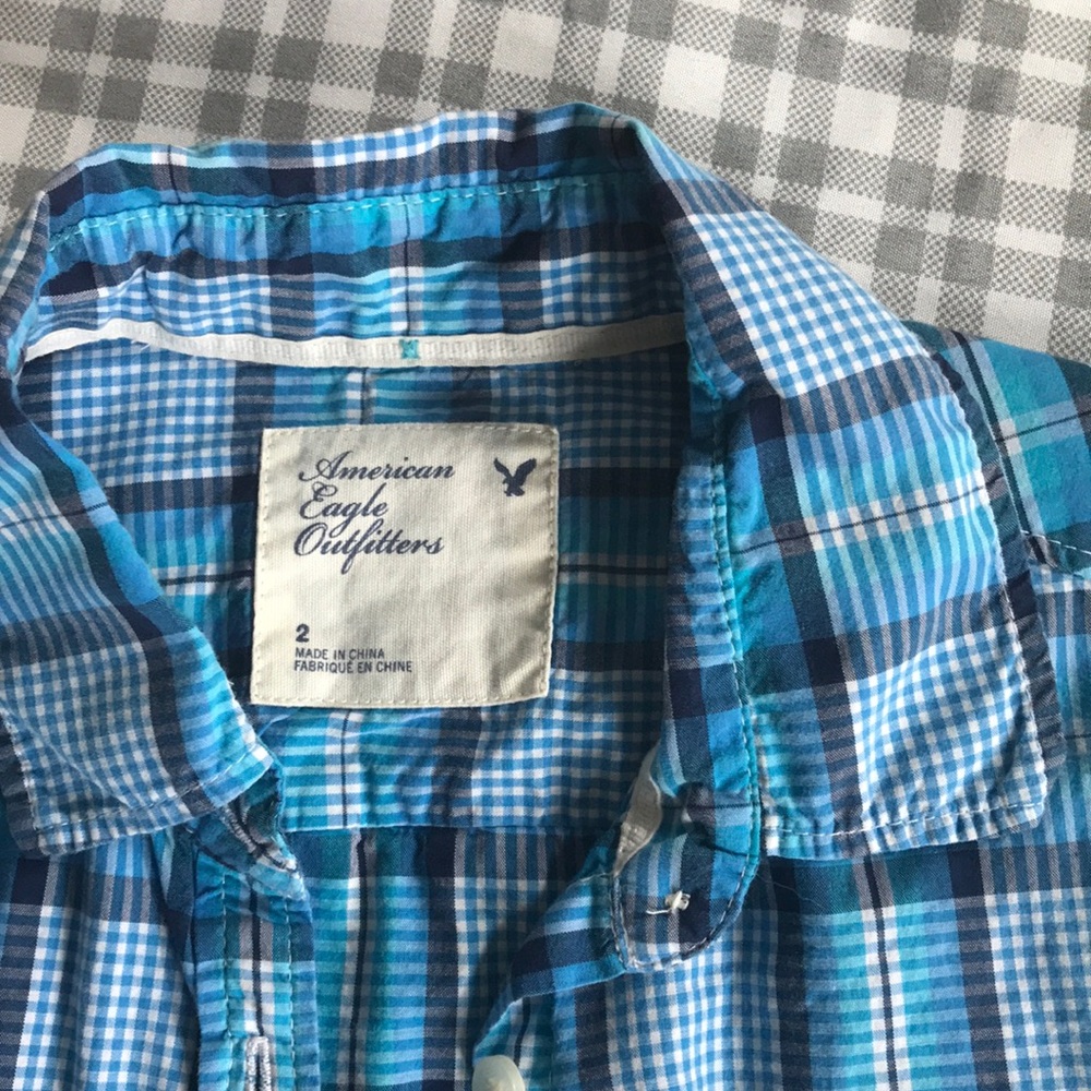 Blue flannel - Picture 2 of 3